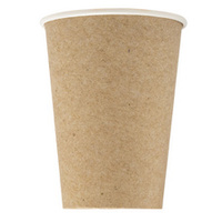PROnappe Gobelet en carton, 0,2 l, kraft