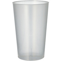 PAPSTAR Gobelet en PP réutilisable, 0,5 l, 30 pièces