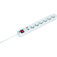BACHMANN multiprise française, SMART, 6 prises, 3,0 m
