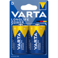 VARTA Pile alcaline Longlife Power, Mono (D/LR20), par 2