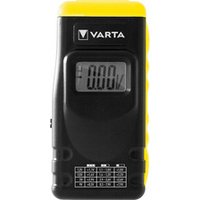 VARTA Testeur de piles, avec affichage LCD, noir