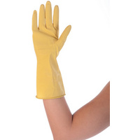 HYGOSTAR Gant universel en latex Bettina, M, jaune