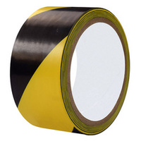 rillprint Bande de marquage au sol, 50 mm x 33 m, jaune/noir