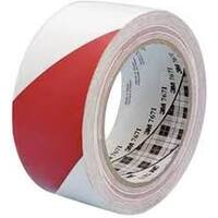 3M Ruban adhésif PVC souple 767i, rouge / blanc
