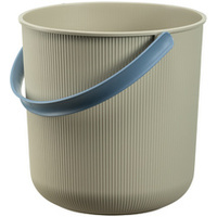 NHG Seau de rangement AKITA, 10 litres, beige clair / bleu