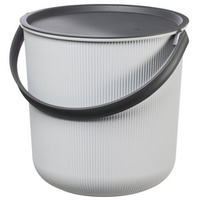 Plast team Seau de rangement AKITA, 53 litres, gris nuage