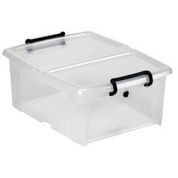 CEP Boîte de rangement strata, 24 litres, transparent