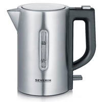 SEVERIN Mini bouilloire WK 3647, noir/acier inoxydable
