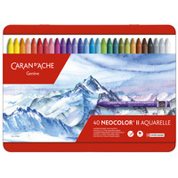 CARAN D'ACHE Pastel à la cire aquarellable NEOCOLOR II, étui