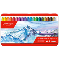 CARAN D'ACHE Pastel à la cire aquarellable NEOCOLOR II, étui