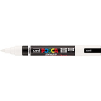 POSCA Marqueur à pigment PC-5BR BRUSH, blanc