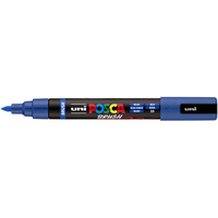 POSCA Marqueur à pigment PC-5BR BRUSH, bleu foncé