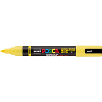 POSCA Marqueur à pigment PC-5BR BRUSH, jaune