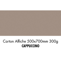 folia Carton de bricolage, (L)500 x (H)700 mm, cappuccino