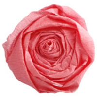 Clairefontaine Papier crépon, rose moyen
