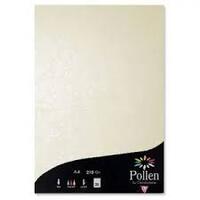 POLLEN PAPIER A4 210G IVOIRE IRISE P/25
