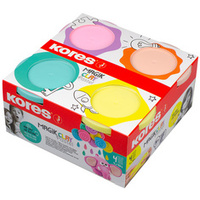 Kores Pâte à modeler 'Magic Clay Pastel', assorti