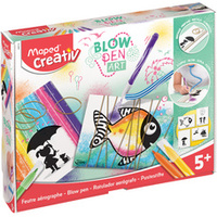 Maped Kit feutre aérographe BLOW PEN 'Fil'Art', 22 pièces
