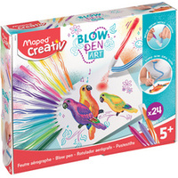 Maped Creativ Kit feutre aérographe BLOW PEN Art, 32 pièces
