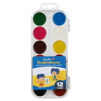 Läufer Boîte de pastilles de peinture, 12 couleurs