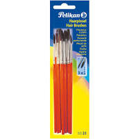 Pelikan Set de pinceaux à poils fins, 12 pièces, assorti