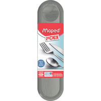 Maped PICNIK Set de couverts CONCEPT,boîte de rangement gris