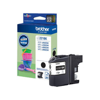 CART.BROTHER LC221BK NOIR