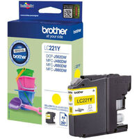 CART.BROTHER LC221Y  JAUNE