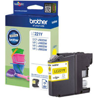 CART.BROTHER LC221Y JAUNE