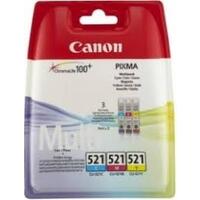 CART.CANON CLI-521 PACK       C+M+Y