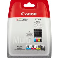 CART.CANON CLI-551 PACK       BK+Y+C+M