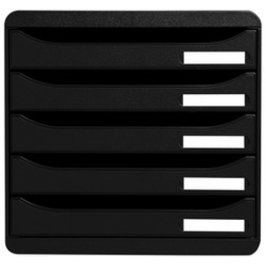 MODULE BIG-BOX PLUS 5 TIROIRS NOIR