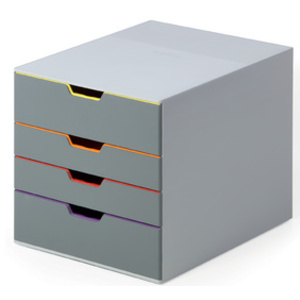 MODULE  VARICOLOR 4 TIROIRS   GRIS/ASS