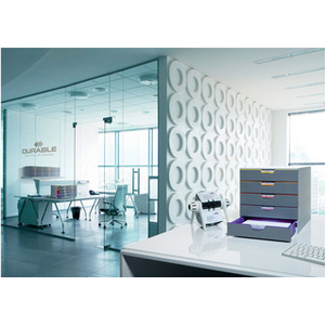 MODULE VARICOLOR 5 TIROIRS    GRIS/ASS