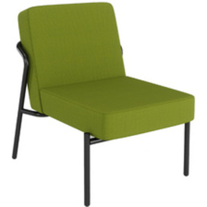 PAPERFLOW Fauteuil visiteur d'extérieur MEDSO KLASSIK S vert