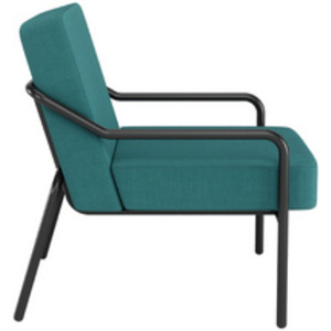 PAPERFLOW Fauteuil visiteur MEDSO KLASSIK M, tissu, bleu