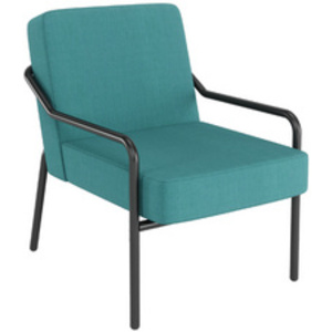 PAPERFLOW Fauteuil visiteur MEDSO KLASSIK M, tissu, bleu