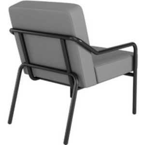 PAPERFLOW Fauteuil visiteur MEDSO KLASSIK M simili-cuir gris