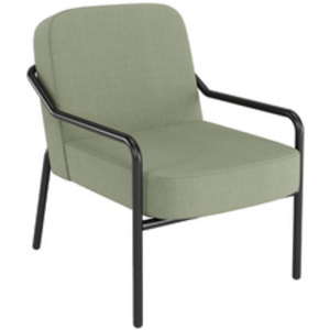 PAPERFLOW Fauteuil visiteur MEDSO RUND M, tissu, vert