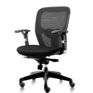 FAUTEUIL DE BUREAU 607 DOS RESILLE + ACCOTOIRS
