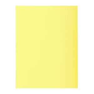 EXACOMPTA Chemises SUPER 250, A4, jaune canari