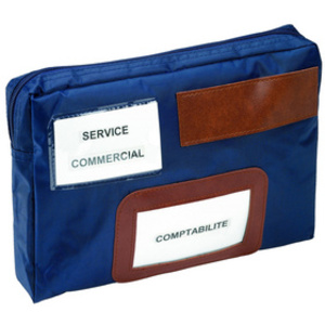 ALBA Sac navette 'POCAIS', avec soufflet, polyester, bleu