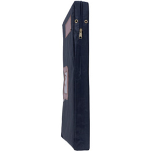 ALBA Sac navette 'POCSOU B' avec soufflet, polyester, bleu