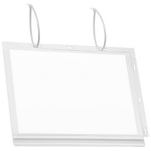DURABLE Pochette d'affichage, étanche, A4, avec serre-câblee
