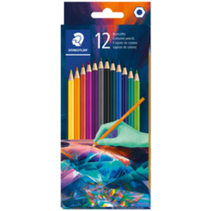 STAEDTLER Crayon de couleur Edition 1, étui en carton de 12