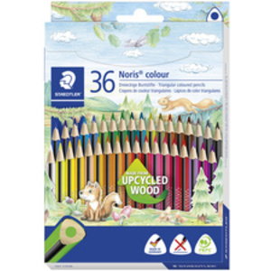 STAEDTLER Crayon de couleur Noris colour, étui carton de 36