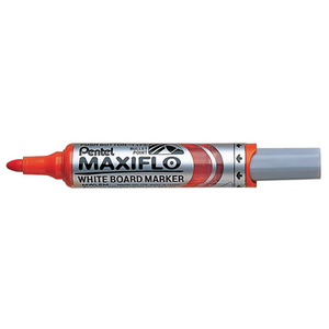 MARQUEUR TABLEAU BLANC.MAXIFLOLARGE 2,5MM OGIVE ORANGE