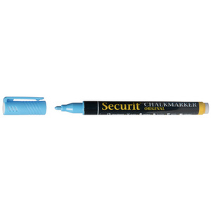 Securit Feutre-craie ORIGINAL SMALL, bleu