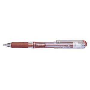 Pentel Stylo roller à encre gel K230M, bronze