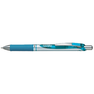 STYLO ROLLER GEL ENERGEL BL77 BLEU CLAIR T 0,35MM